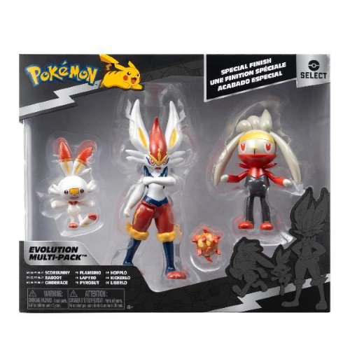 REI TOYS PKMN SELECT-EVOLUT MULTIP SCORBUNNY